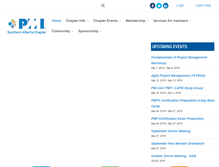 Tablet Screenshot of pmisac.com